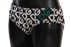Dolce & Gabbana Multicolor DG Logo Print Slip Bottom Underwear -   -  Dolce & Gabbana.