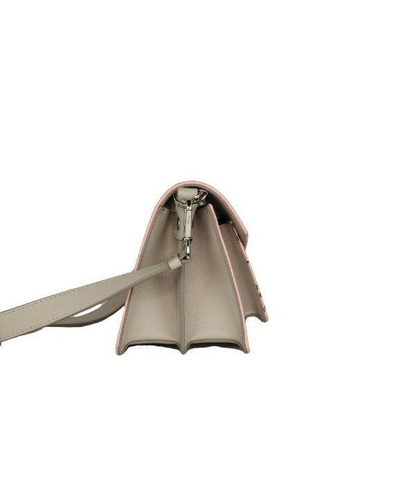 MCM Signature Soft Pink Diamond Logo Leather Mini Flap Lock Crossbody Handbag -  Luxury Cross Body Bag for Women -  MCM.