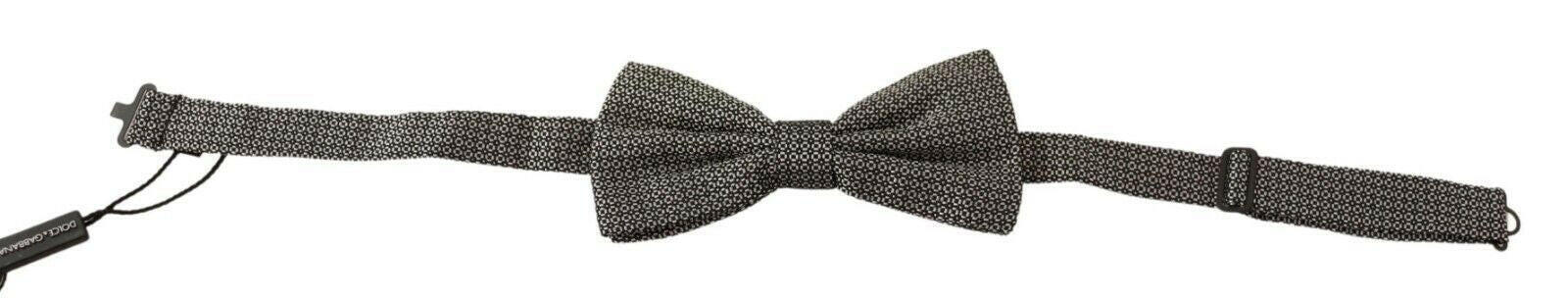 Dolce & Gabbana Multicolor Patterned Adjustable Neck Papillon Bow Tie -  Neckties, Men -  Dolce & Gabbana.