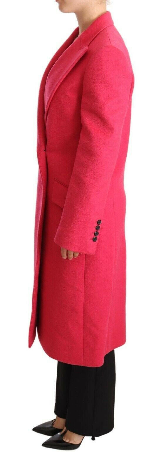 Dolce & Gabbana Pink Double Breasted Trenchcoat Jacket -   -  Dolce & Gabbana.