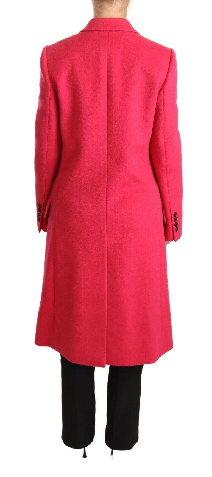 Dolce & Gabbana Pink Double Breasted Trenchcoat Jacket -   -  Dolce & Gabbana.