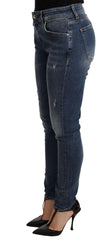 Dolce & Gabbana Blue Wash Skinny Denim Cotton Stretch Jeans -   -  Dolce & Gabbana.