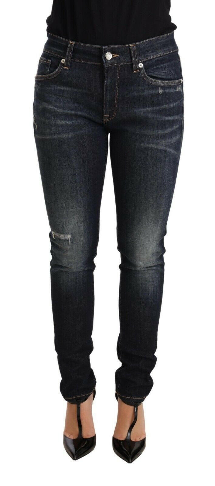 Dolce & Gabbana Blue Wash Slim Skinny Denim Cotton Stretch Jeans -   -  Dolce & Gabbana.