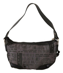 WAYFARER Gray Printed Handbag Shoulder Purse Fabric Bag -  Luxury Shoulder Bag for Women -  WAYFARER.