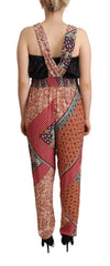 PINKO Multicolor Viscose Floral Print Women Jumpsuit Dress -   -  PINKO.