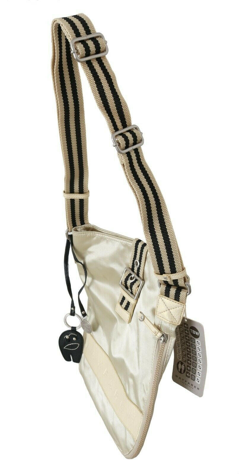 WAYFARER Beige Handbag Shoulder Tote Fabric Purse -   -  WAYFARER.