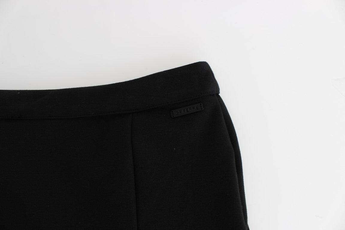 GF Ferre Black Straight Pencil Skirt -   -  GF Ferre.