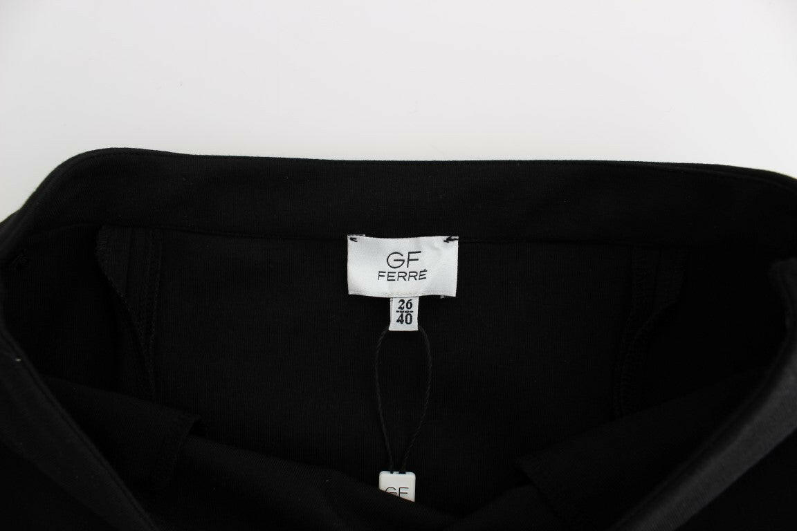 GF Ferre Black Straight Pencil Skirt -   -  GF Ferre.