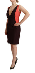 CO|TE Multicolor Polyester Sleeveless Sheath Knee Length Dress -   -  CO|TE.