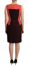 CO|TE Multicolor Polyester Sleeveless Sheath Knee Length Dress -   -  CO|TE.
