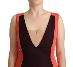 CO|TE Multicolor Polyester Sleeveless Sheath Knee Length Dress -   -  CO|TE.