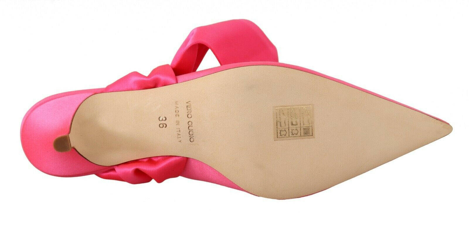 GIA COUTURE Pink Leather Lace Up Kitten Heels Pumps Shoes -   -  GIA COUTURE.