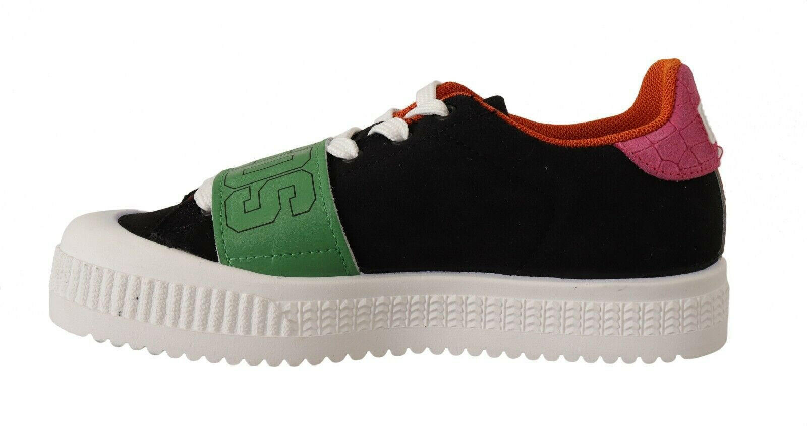 GCDS Multicolor Suede Low Top Lace Up Women Sneakers Shoes -   -  GCDS.