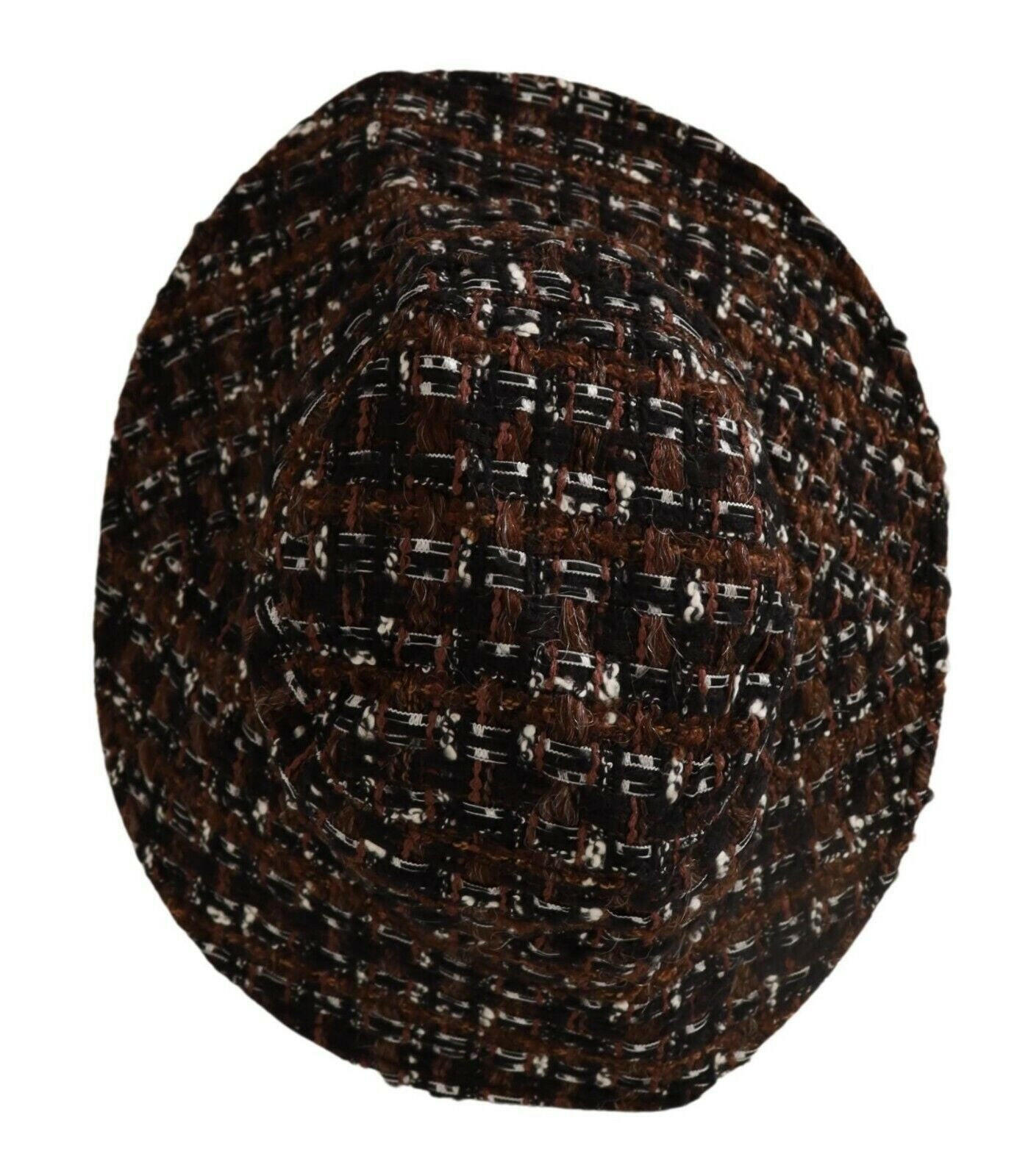 Dolce & Gabbana Multicolor Fabric Woven Wide Brim Bucket Hat -   -  Dolce & Gabbana.