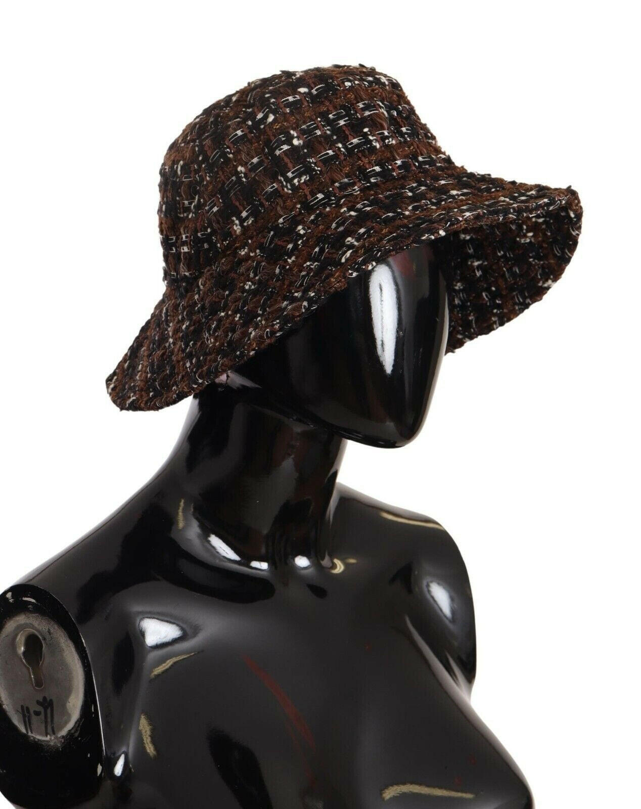 Dolce & Gabbana Multicolor Fabric Woven Wide Brim Bucket Hat -   -  Dolce & Gabbana.