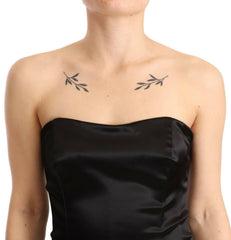 Dolce & Gabbana Black Silk Stretch Sheath Mermaid Gown Dress -   -  Dolce & Gabbana.
