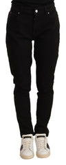 Dolce & Gabbana Black Skinny Slim Denim Cotton Stretch Jeans -   -  Dolce & Gabbana.