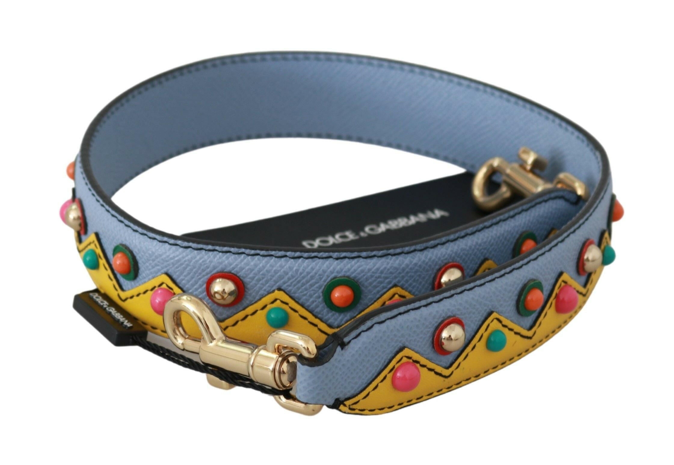 Dolce & Gabbana Blue Handbag Accessory Shoulder Strap Leather -   -  Dolce & Gabbana.
