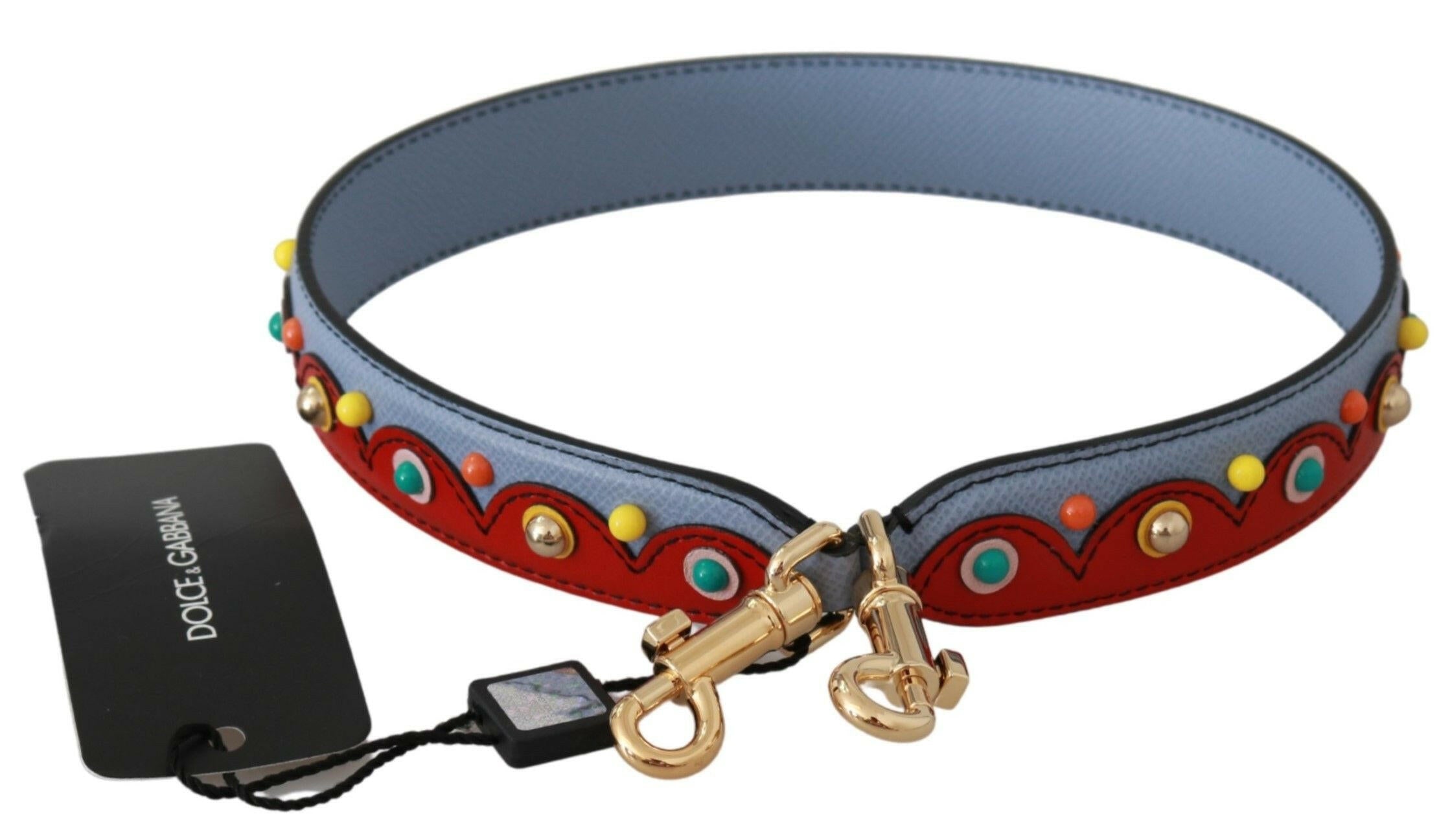 Dolce & Gabbana Blue Handbag Accessory Leather Shoulder Strap -   -  Dolce & Gabbana.