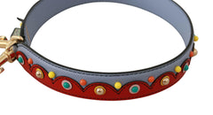 Dolce & Gabbana Blue Handbag Accessory Leather Shoulder Strap -   -  Dolce & Gabbana.