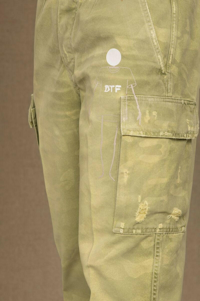 Don The Fuller Green Cotton Men's Jeans -   -  Don The Fuller.