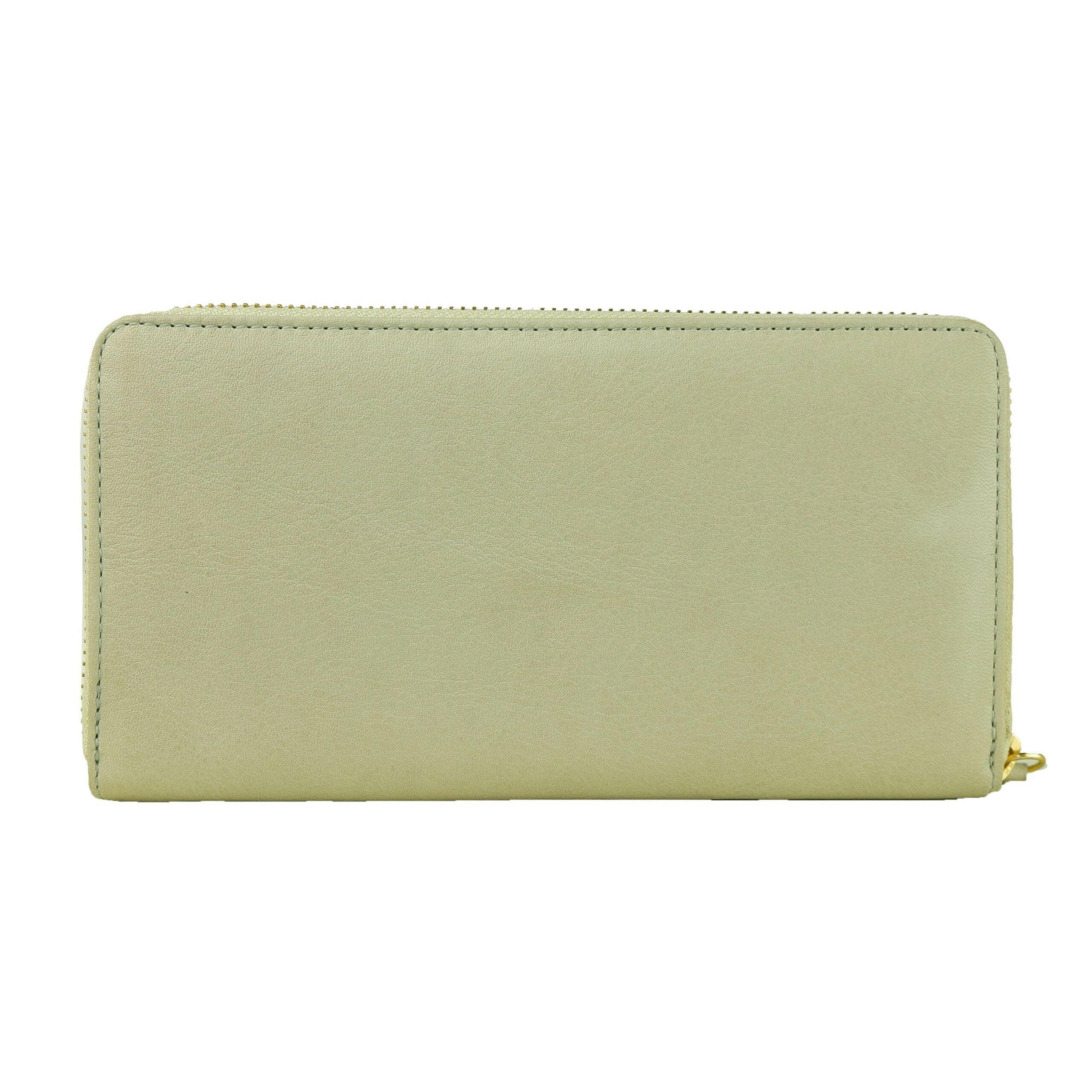 Cavalli Class Gray Calfskin Women Wallet -   -  Cavalli Class.