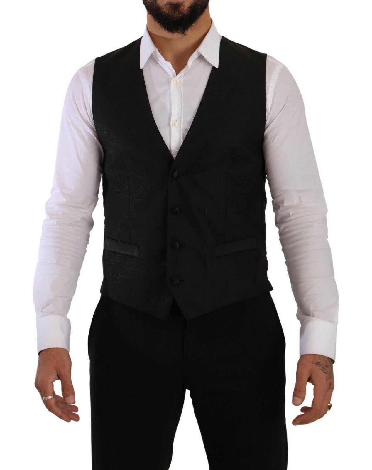 Dolce & Gabbana Black Slim Fit 2 Piece SICILIA Blazer -   -  Dolce & Gabbana.