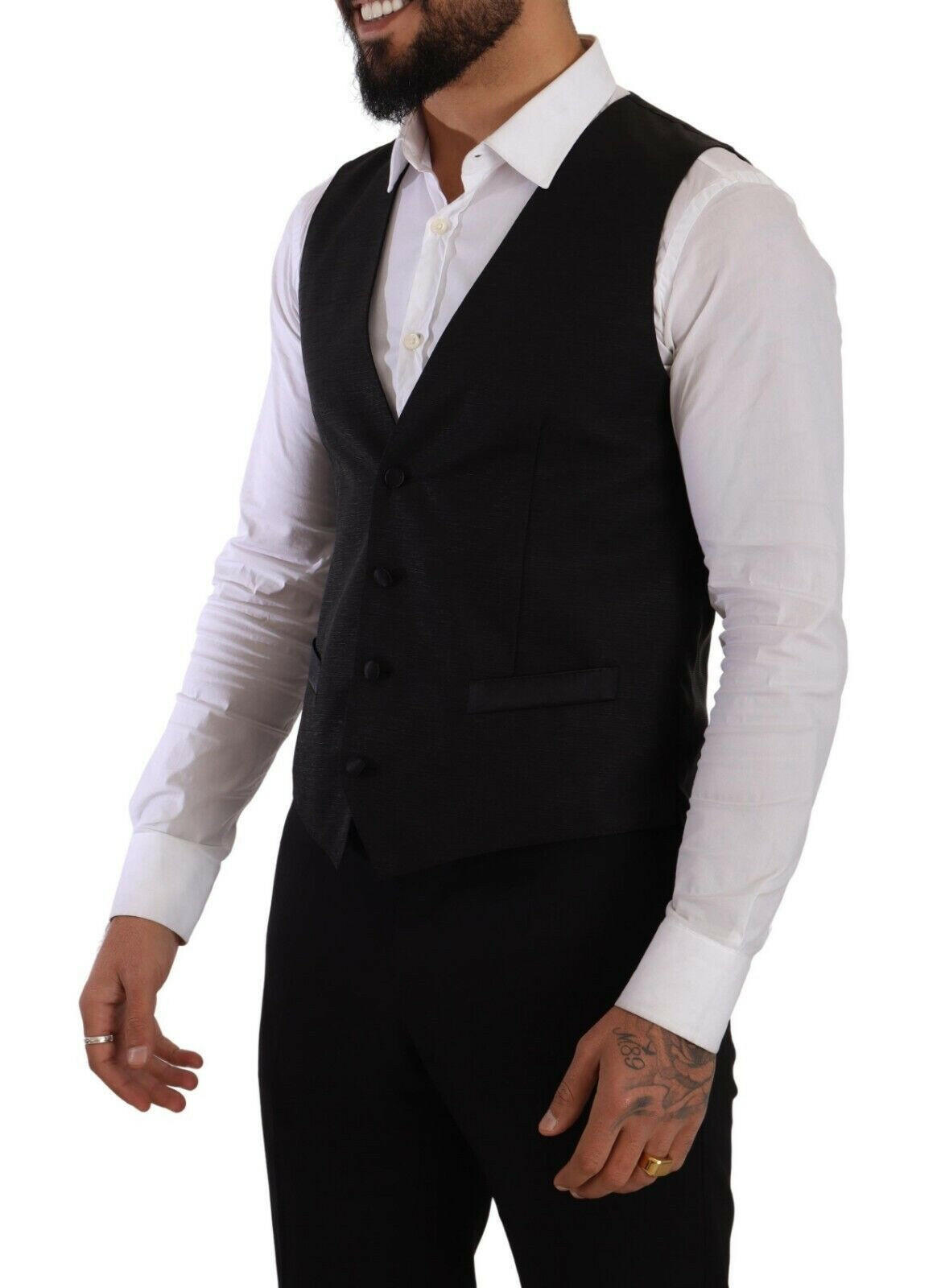 Dolce & Gabbana Black Slim Fit 2 Piece SICILIA Blazer -   -  Dolce & Gabbana.
