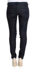Costume National Blue Cotton Stretch Slim Fit Jeans -   -  Costume National.