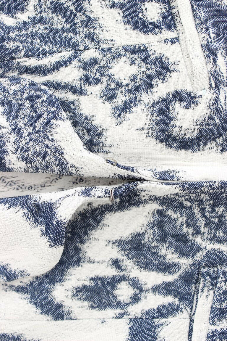 Christian Pellizzari Blue White Blazer Suit Jacket -   -  Christian Pellizzari.
