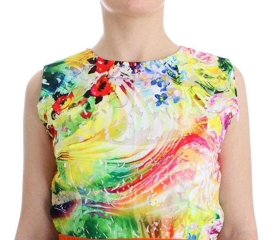 Lanre Da Silva Ajayi Multicolor Organza Sheath Dress -   -  Lanre Da Silva Ajayi.