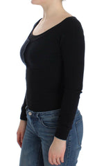 Ermanno Scervino Black Cashmere Cardigan Sweater -   -  Ermanno Scervino.