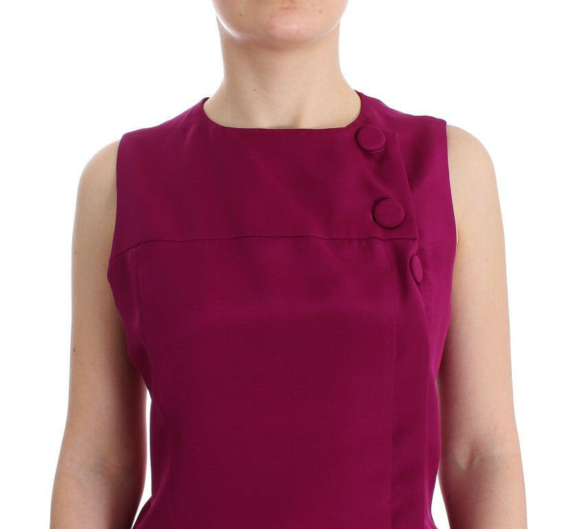 Barbara Casasola Purple Silk Sleeveless Blouse Top -   -  Barbara Casasola.