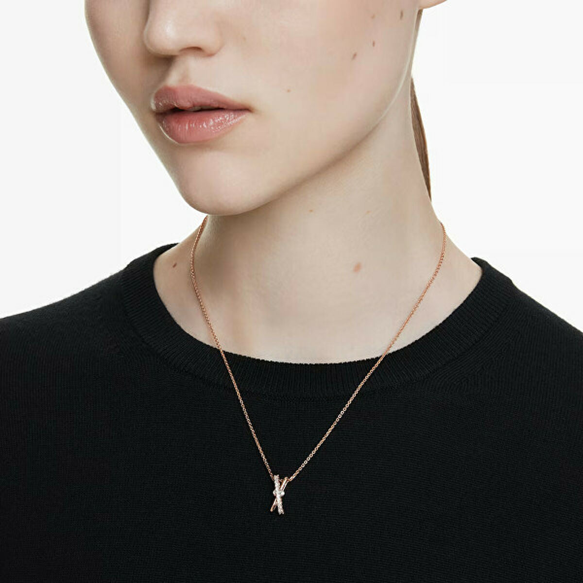 Ladies' Pendant Swarovski 5689788 Golden -  Jewellery, Women -  Swarovski.