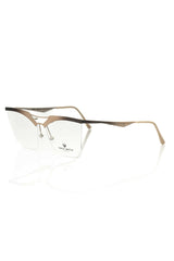 Frankie Morello Gold Metallic Women's Frame Eyeglasses -   -  Frankie Morello.
