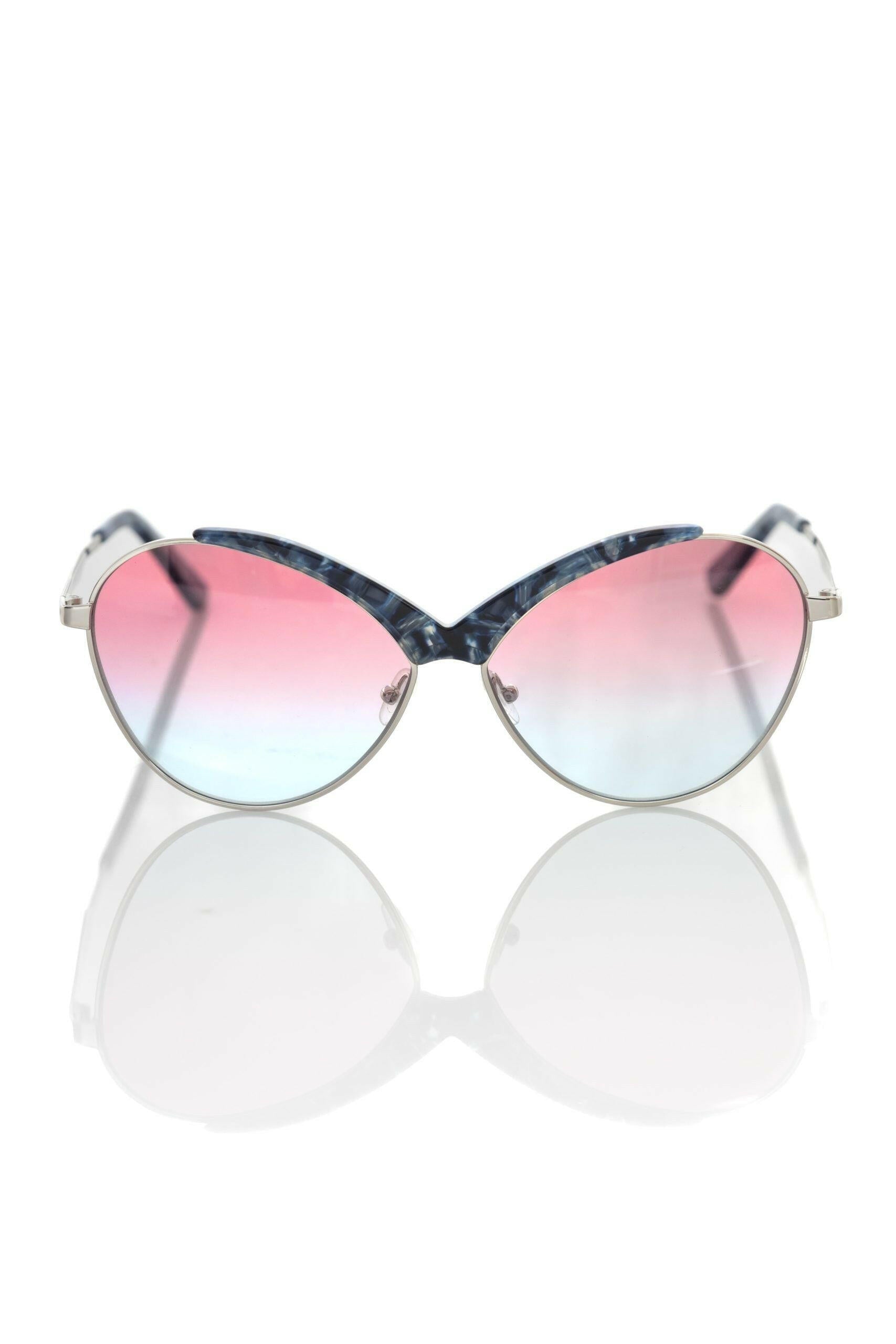 Frankie Morello Blue Metallic Women Sunglasses -  Jewellery, Women -  Frankie Morello.