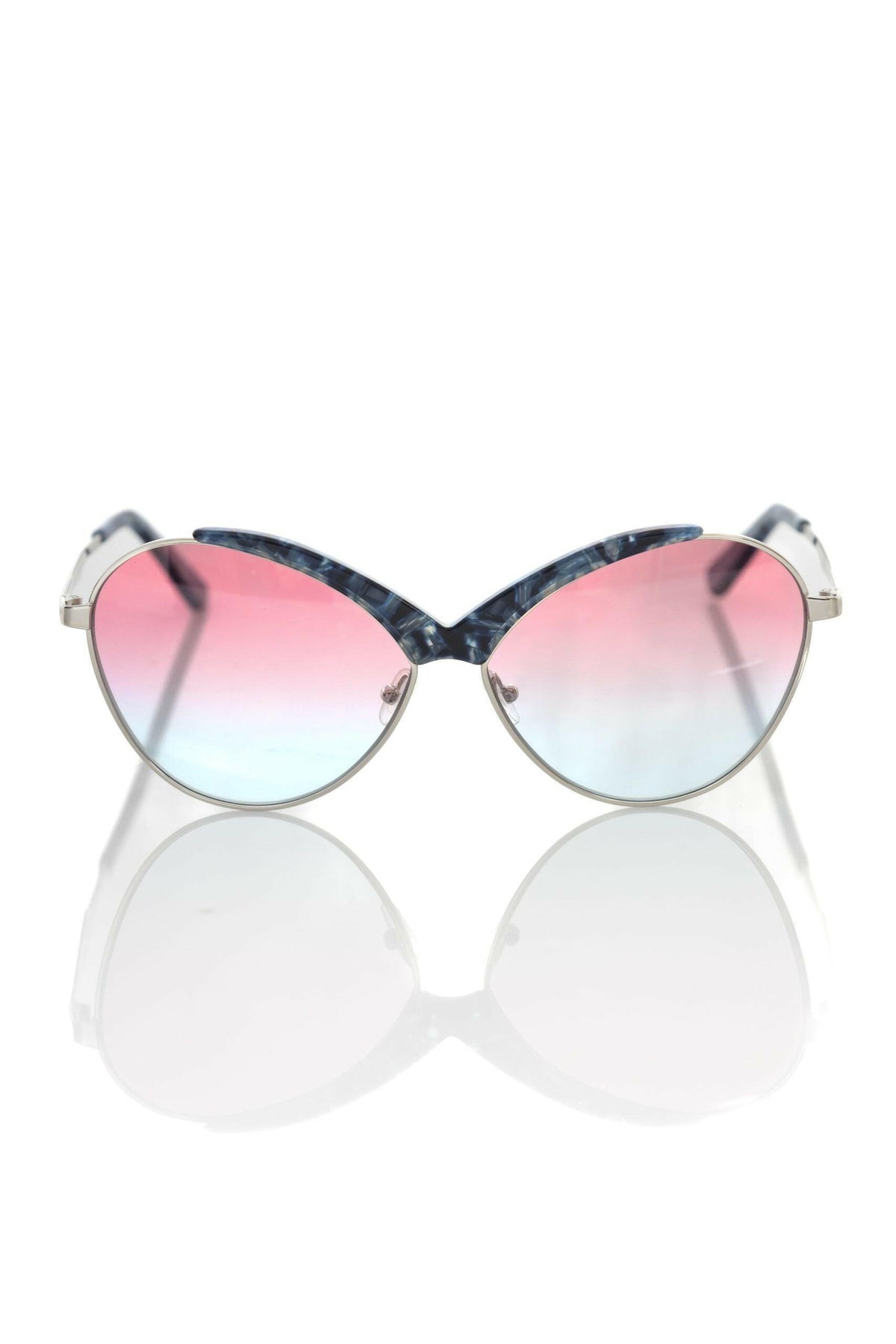 Frankie Morello Blue Metallic Women Sunglasses -  Jewellery, Women -  Frankie Morello.