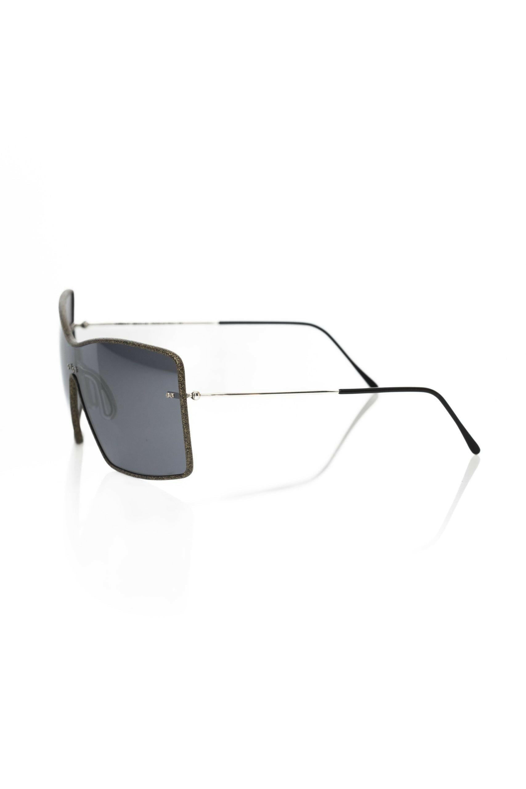 Frankie Morello Black Metallic Fiber Women's Sunglass -  Jewellery, Women -  Frankie Morello.