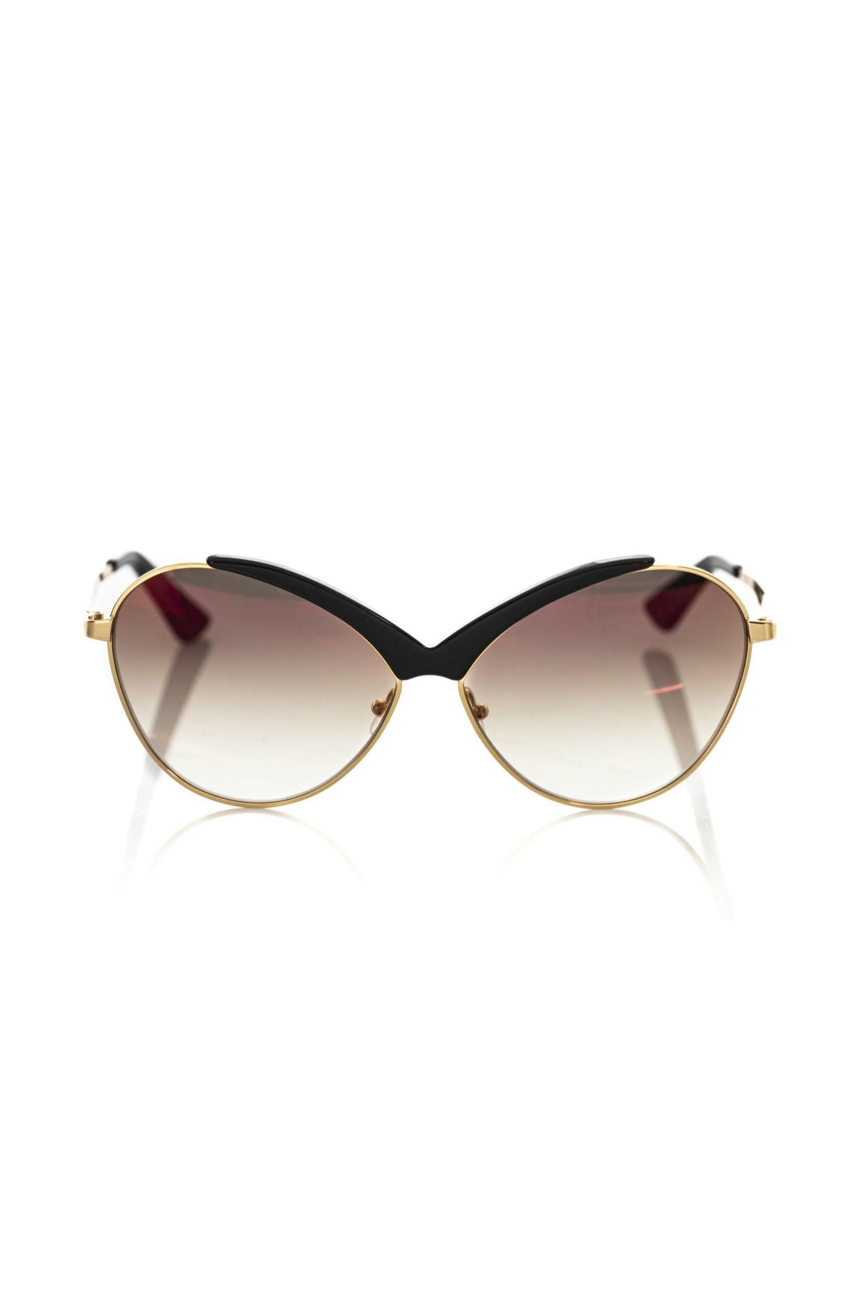 Frankie Morello Black Metallic Fiber Women Sunglasses -  Jewellery, Women -  Frankie Morello.