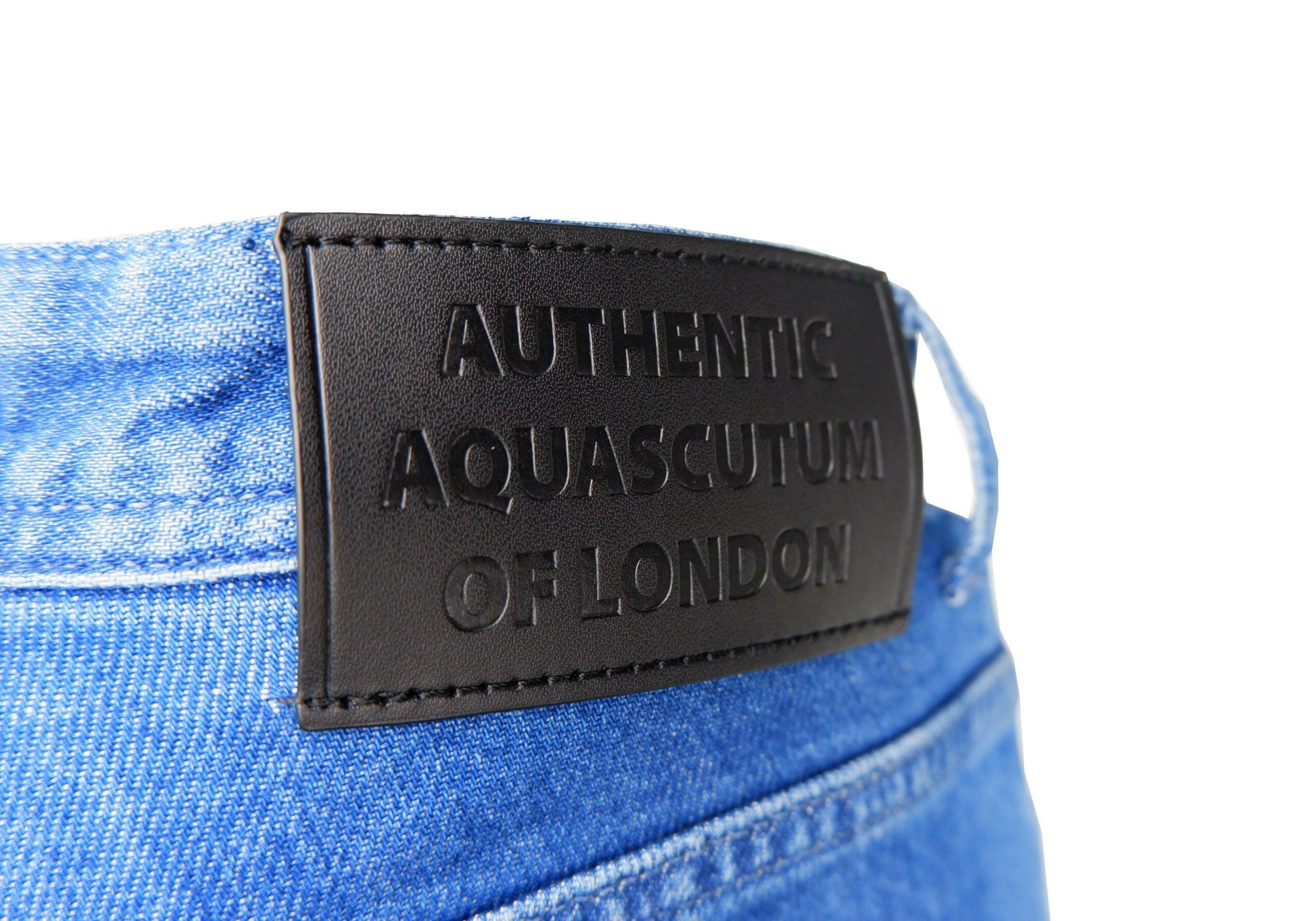 Aquascutum Blue Cotton Men's Jeans -   -  Aquascutum.
