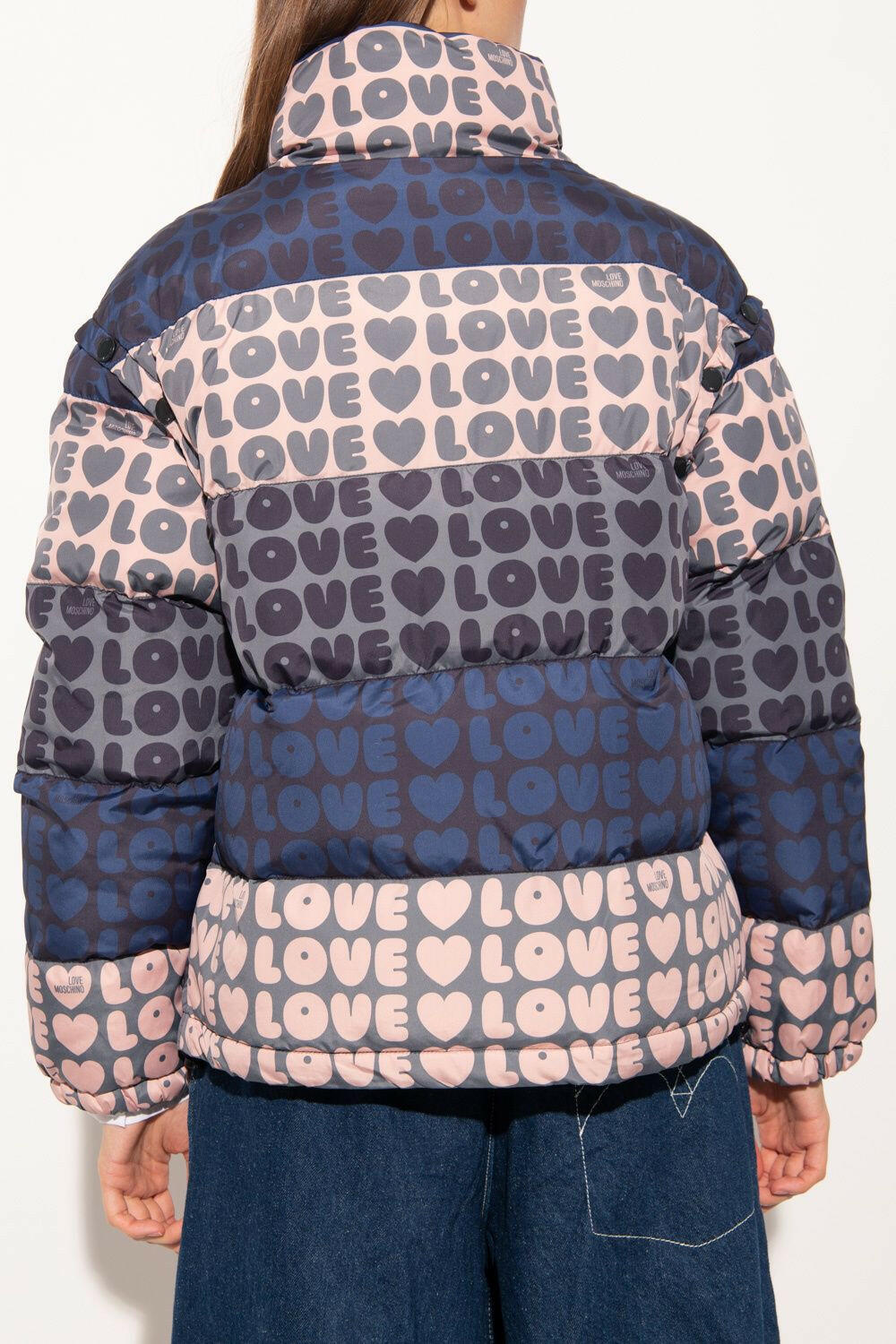 Love Moschino Multicolor Polyester Women Jacket -   -  Love Moschino.