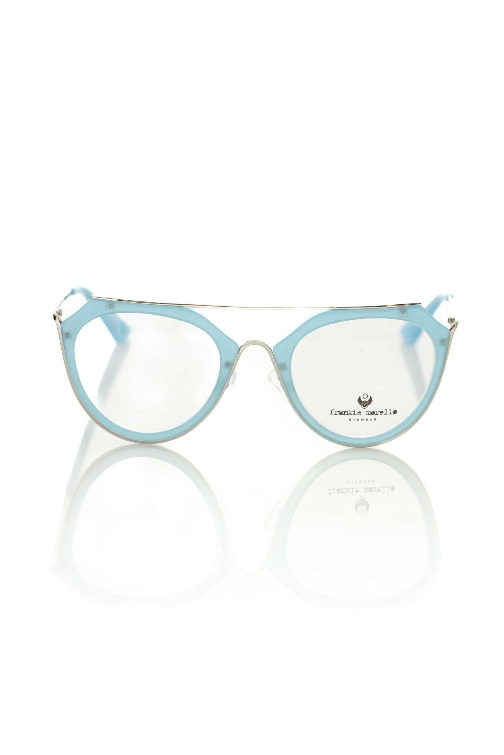 Frankie Morello Light Blue Metallic Women Frame -   -  Frankie Morello.