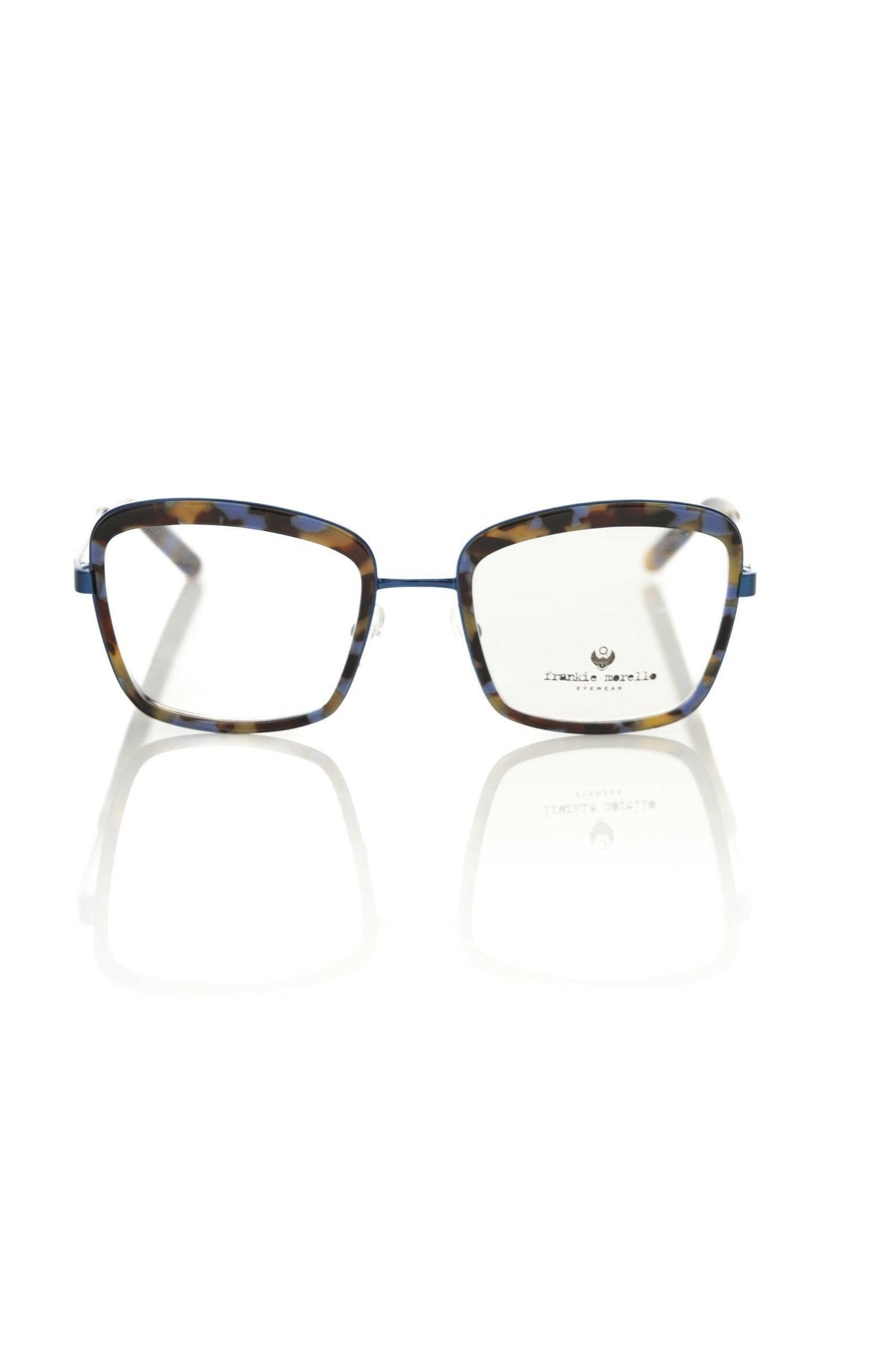Frankie Morello Blue Metallic Women's Eyeglass Frame -   -  Frankie Morello.