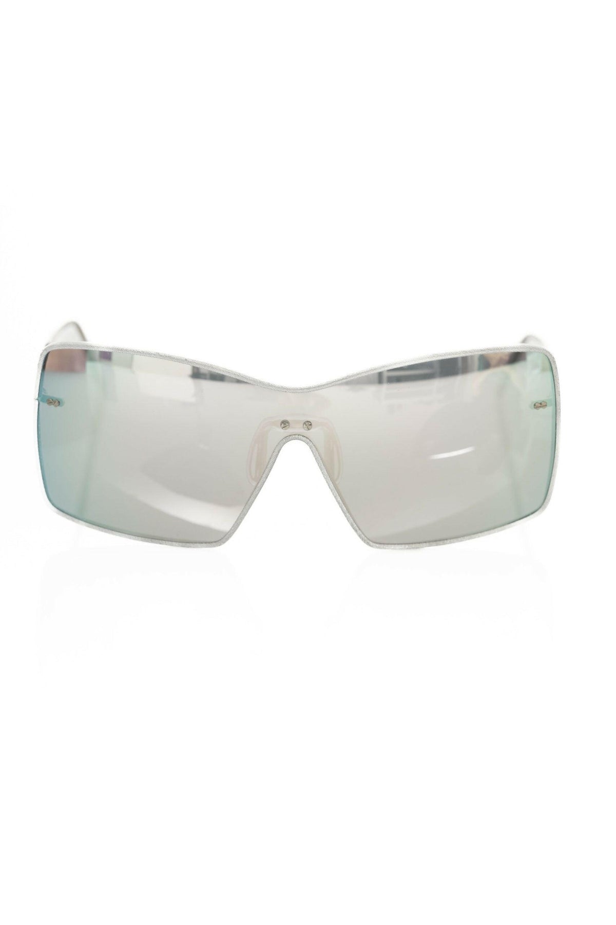 Frankie Morello Silver Metallic Fibre Women Sunglasses -  Jewellery, Women -  Frankie Morello.