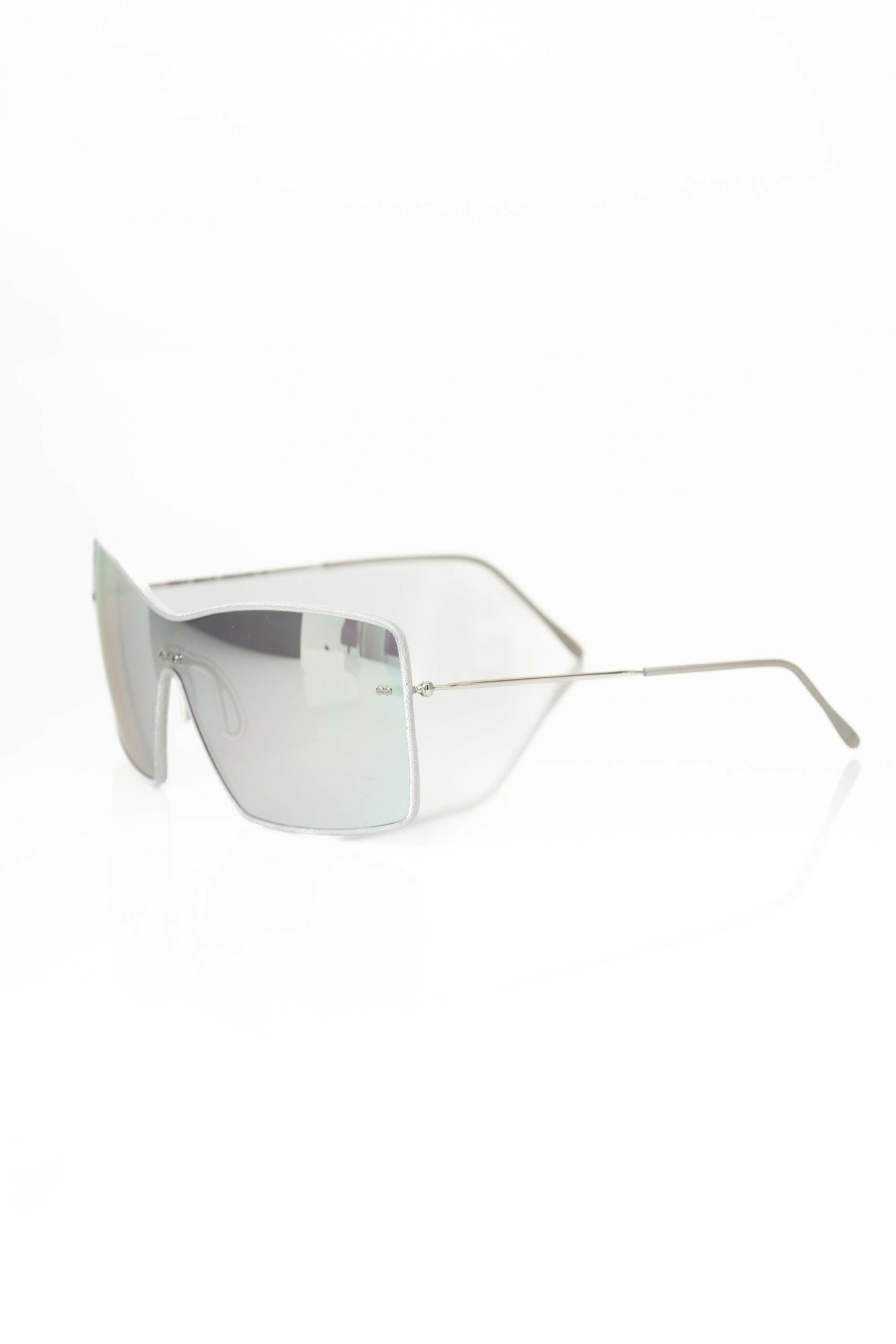 Frankie Morello Silver Metallic Fibre Women Sunglasses -  Jewellery, Women -  Frankie Morello.