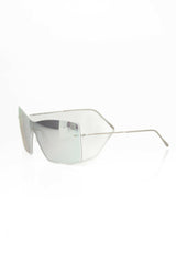 Frankie Morello Silver Metallic Fibre Women Sunglasses -  Jewellery, Women -  Frankie Morello.