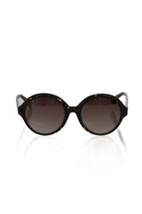Frankie Morello Chic Black Turtle Pattern Round Sunglasses -  Jewellery, Women -  Frankie Morello.