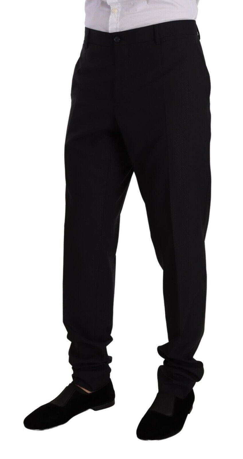 Dolce & Gabbana Blue GOLD Wool Single Breasted 2 Piece Suit -   -  Dolce & Gabbana.