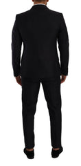 Dolce & Gabbana Blue MARTINI Slim fit 2 Piece Coat Suit -   -  Dolce & Gabbana.