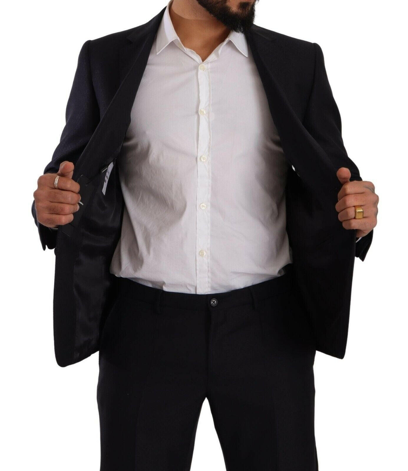 Dolce & Gabbana Blue MARTINI Slim fit 2 Piece Coat Suit -   -  Dolce & Gabbana.